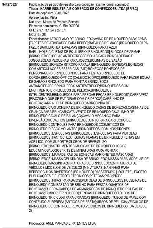 CURA DODÓI