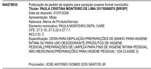 PAULA MONTEIRO DEPIL CARE