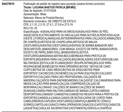 DE DIREITO DE ESTILO