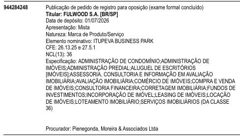ITUPEVA BUSINESS PARK