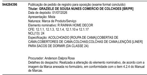 R RAINHA HOME DECOR