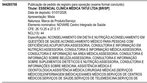 NOVARE Centro Integrado de Saúde