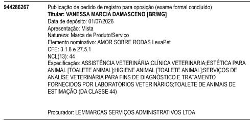 AMOR SOBRE RODAS LevaPet