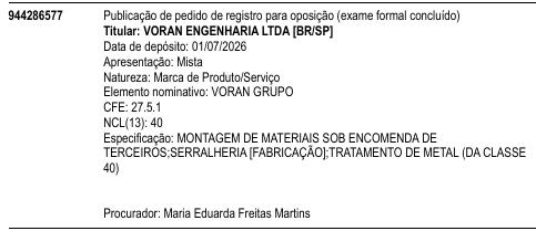 VORAN GRUPO