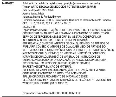 UBDH - Universidade Brasileira de Desenvolvimento Humano