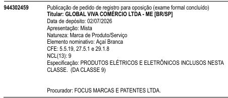 Açaí Branca