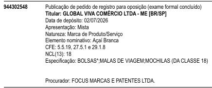 Açaí Branca