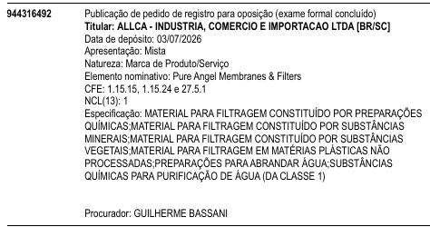 Pure Angel Membranes & Filters