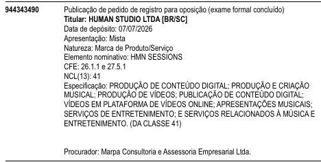 HMN SESSIONS