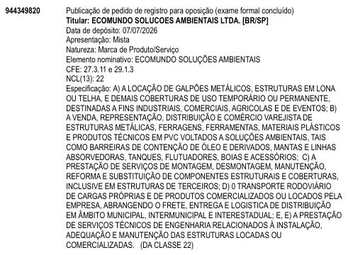 ECOMUNDO SOLUÇÕES AMBIENTAIS
