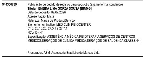 MED CLIN FISIOCENTER