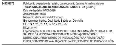 Quali Idade Saúde em Domicílio