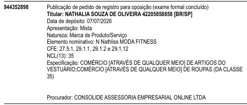 N Nathliss MODA FITNESS