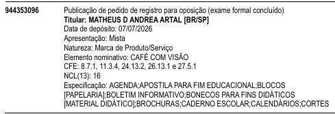 CAFÉ COM VISÃO