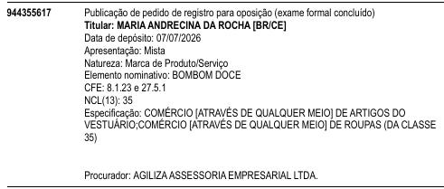 BOMBOM DOCE