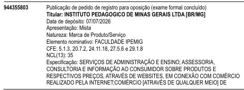 FACULDADE IPEMIG