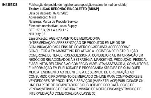 Lucas Supply
