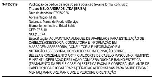 Bridal Bahia