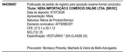 AFTERBODY