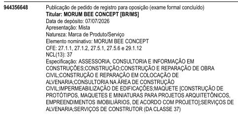MORUM BEE CONCEPT