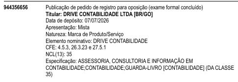 DRIVE CONTABILIDADE