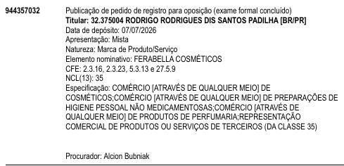 FERABELLA COSMÉTICOS