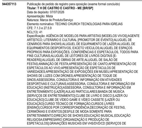 TECHNO CHURCH TECNOLOGIAS PARA IGREJAS
