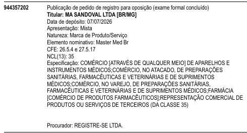 Master Med Br