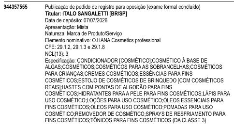 O.HANA Cosmetics professional