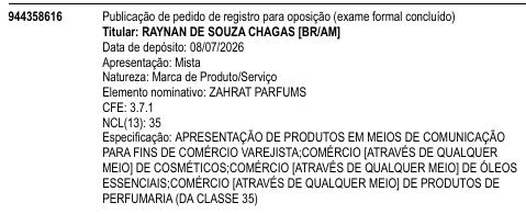 ZAHRAT PARFUMS