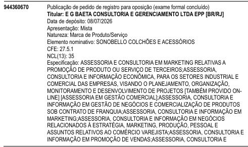 SONOBELLO COLCHÕES E ACESSÓRIOS