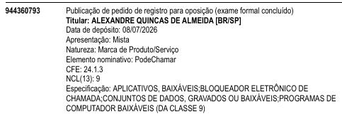 PodeChamar