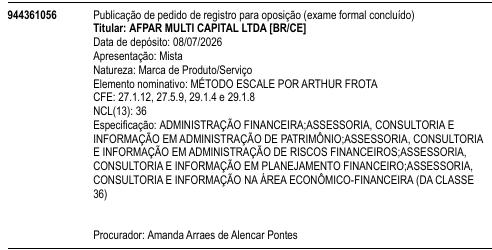 MÉTODO ESCALE POR ARTHUR FROTA