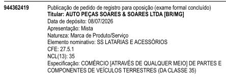 SS LATARIAS E ACESSÓRIOS