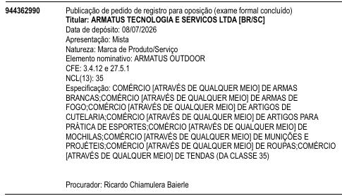 ARMATUS OUTDOOR
