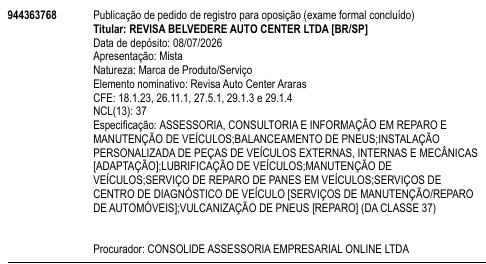Revisa Auto Center Araras