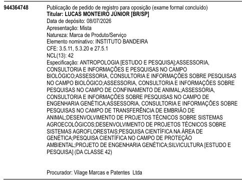 INSTITUTO BANDEIRA