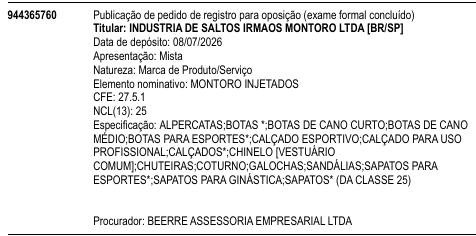 MONTORO INJETADOS