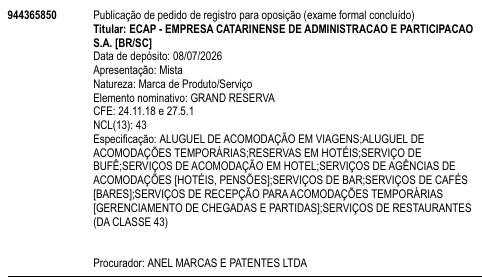 GRAND RESERVA