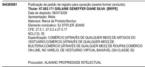 SJ STIFLER JEANS