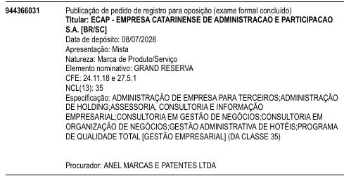 GRAND RESERVA
