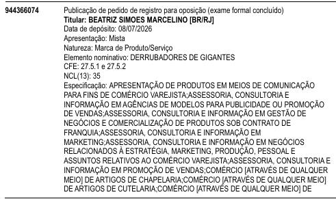 DERRUBADORES DE GIGANTES