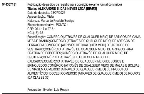 PONTO 1