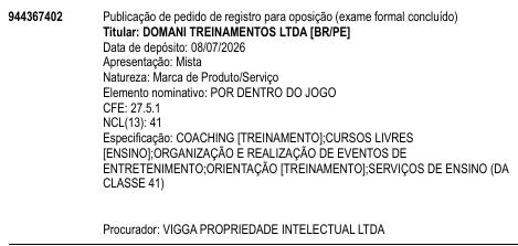 POR DENTRO DO JOGO