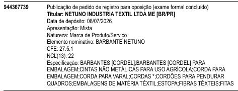 BARBANTE NETUNO