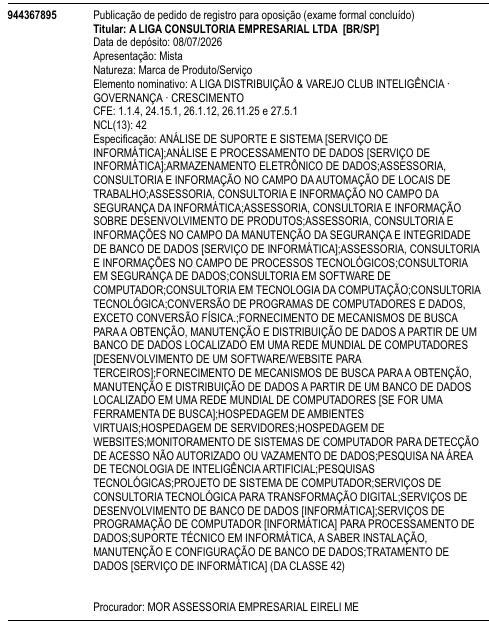 A LIGA DISTRIBUIÇÃO & VAREJO CLUB INTELIGÊNCIA · GOVERNANÇA · CRESCIMENTO