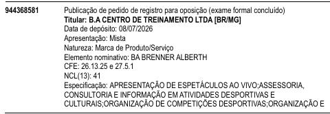 BA BRENNER ALBERTH