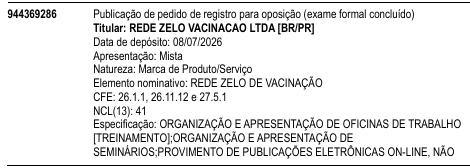 REDE ZELO DE VACINAÇÃO