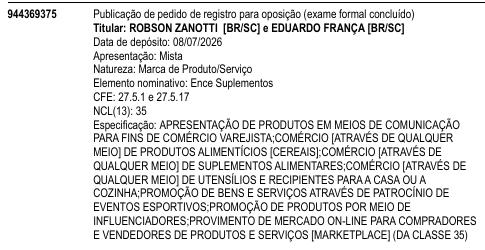 Ence Suplementos