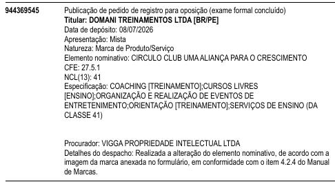 CIRCULO CLUB UMA ALIANÇA PARA O CRESCIMENTO